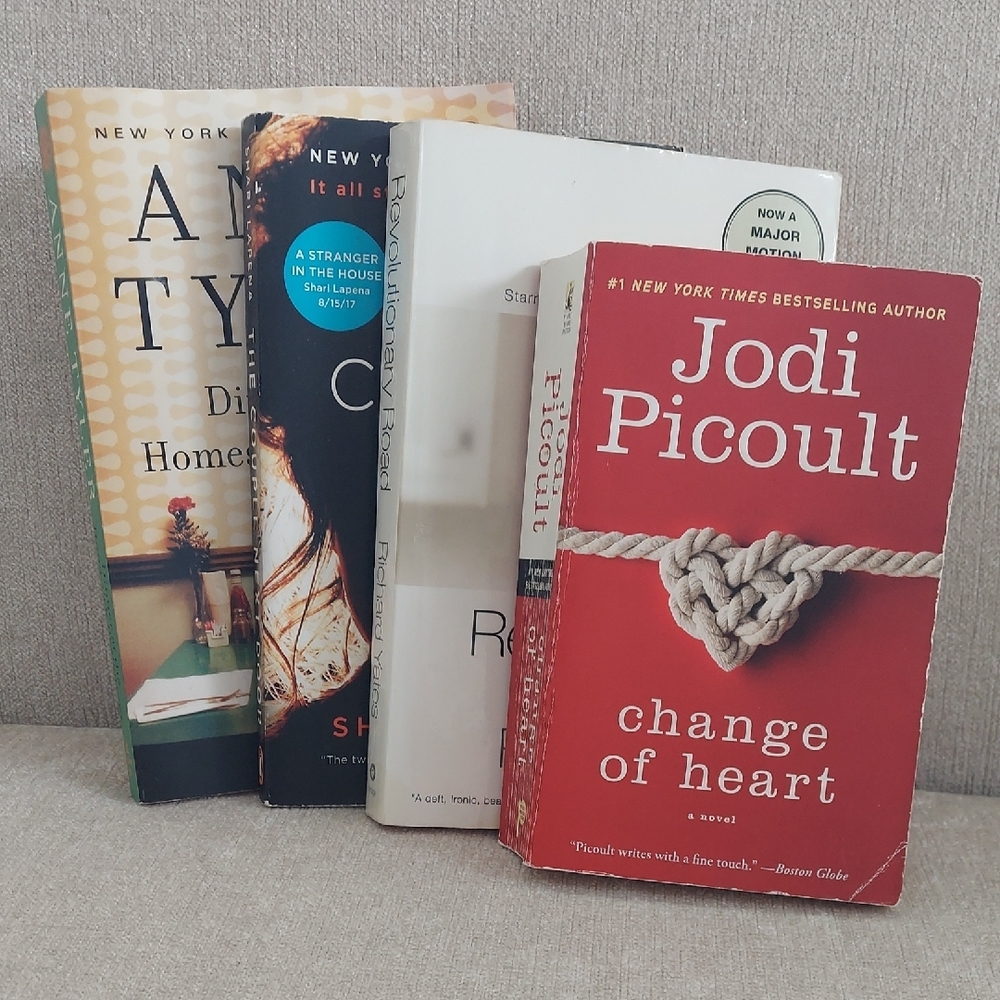 Book Bundle: Picoult, Tyler, Yates & Lapena